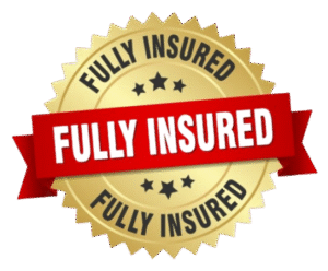 Astro Remodeling fully insured service badge