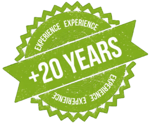 Astro Remodeling more than 20 years of experience badge