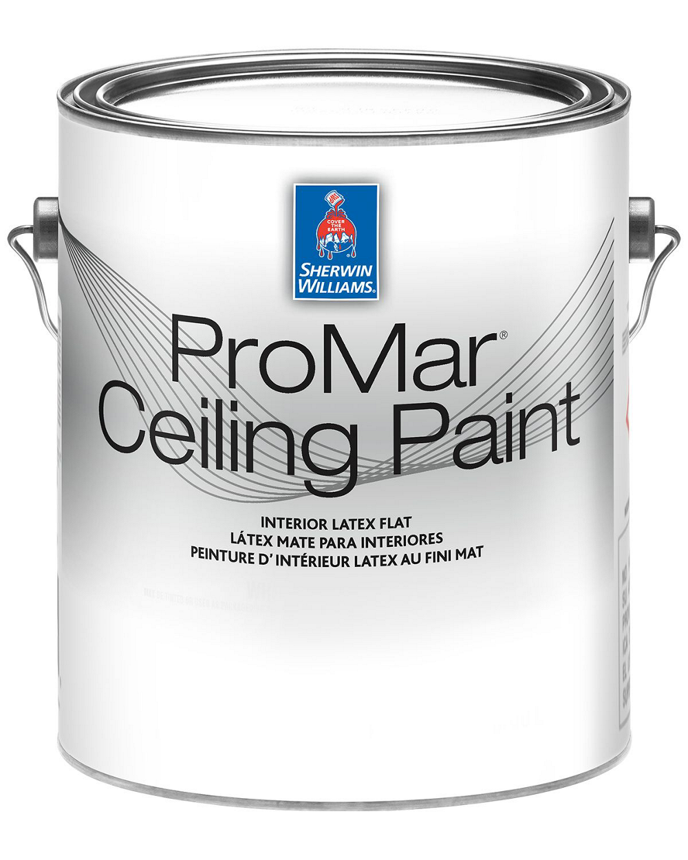 Sherwin-Williams ProMar Ceiling Paint Interior Latex Flat can