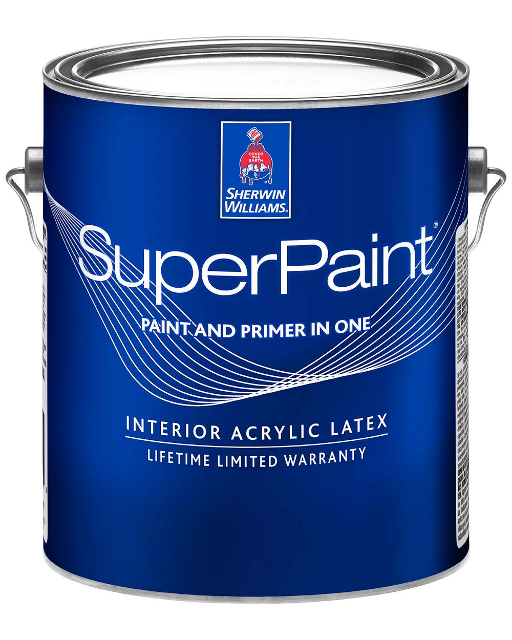 Sherwin-Williams SuperPaint Interior Acrylic Latex paint can