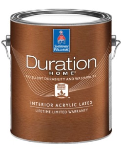 Sherwin-Williams Duration Home Interior Acrylic Latex paint can